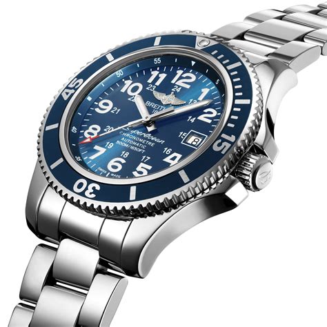 breitling superocean 42 lug width